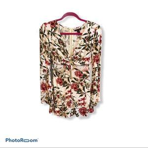 Floral Bell Sleeve Romper